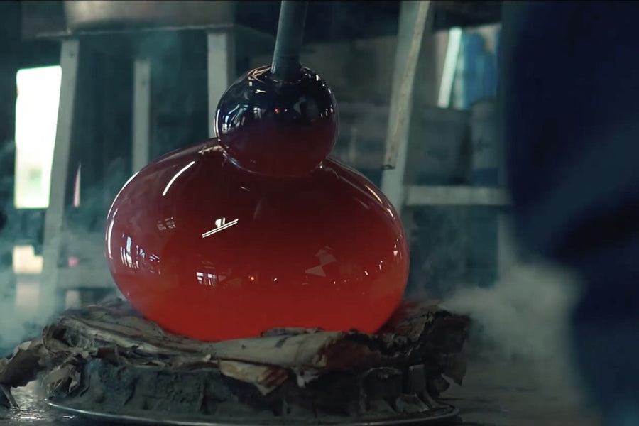 Molten glass